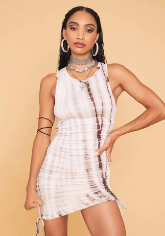 Hay Fever Tie Dye Mini Dress