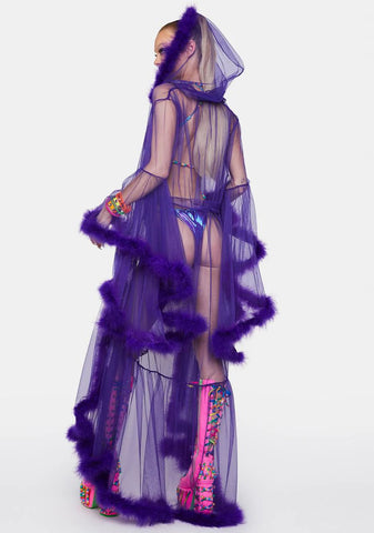 Royal Lady Luxxx Feather Robe