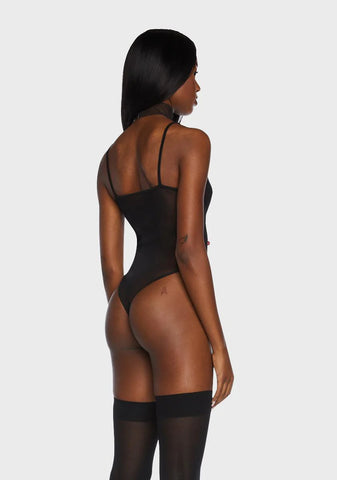 Not Worried Mesh Bodysuit
