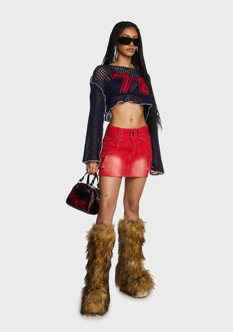 Winning Streak Mini Skirt