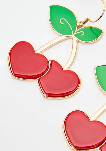 Sweet Remedy Cherry Earrings