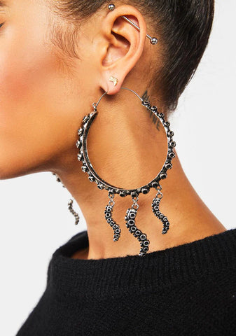 Underwater Lover Hoop Earrings