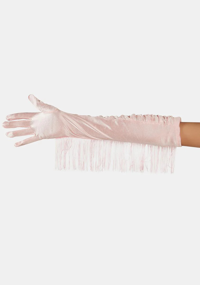 Sweet Mythical Midnight Fringe Gloves