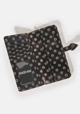 White Spirit Board Embossed Wallet