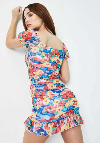 Spring State Of Mind Floral Button Down Dress