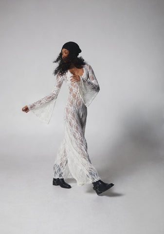 Whispering Wind Lace Jumpsuit