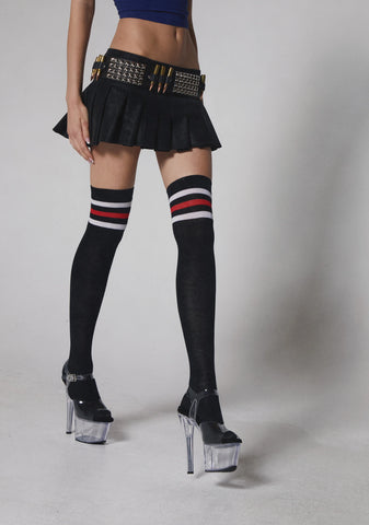 Viral Takeover Mini Skirt - Black