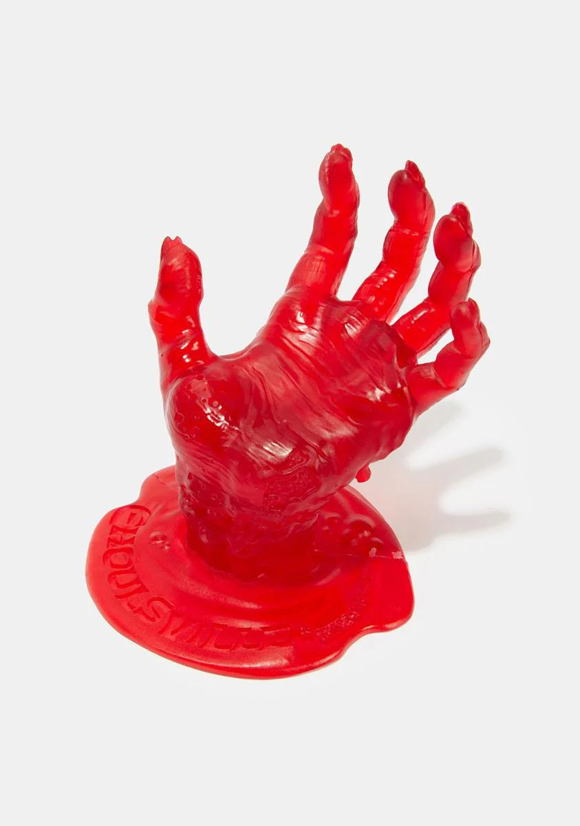 Red Zombie Display Hand
