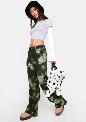 Top Of The Tree Tie Dye Jeans