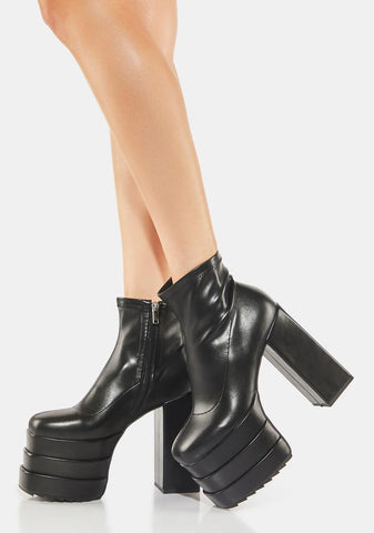 Static Platform Boots