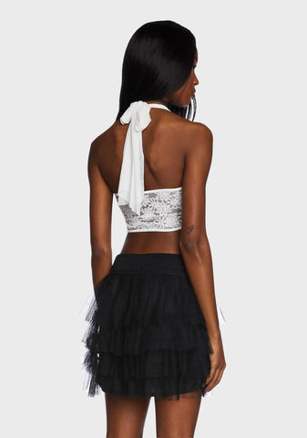 Star Power Halter Corset Top