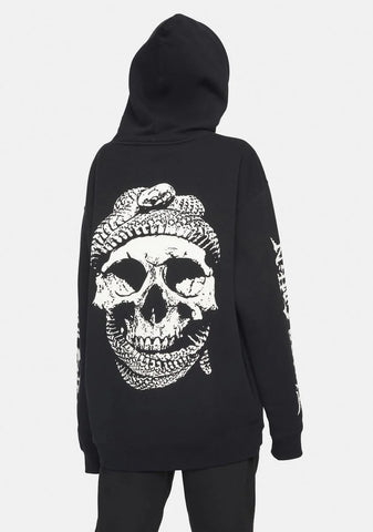 Snake Skull Hoodie