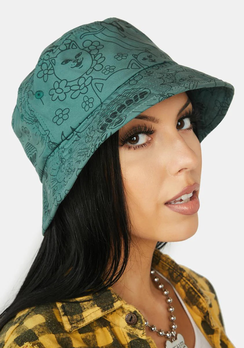 Scribble Bucket Hat