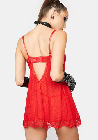 Ruby Miss Me Blind Babydoll Set