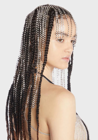 Deja Vu Rhinestone Headpiece