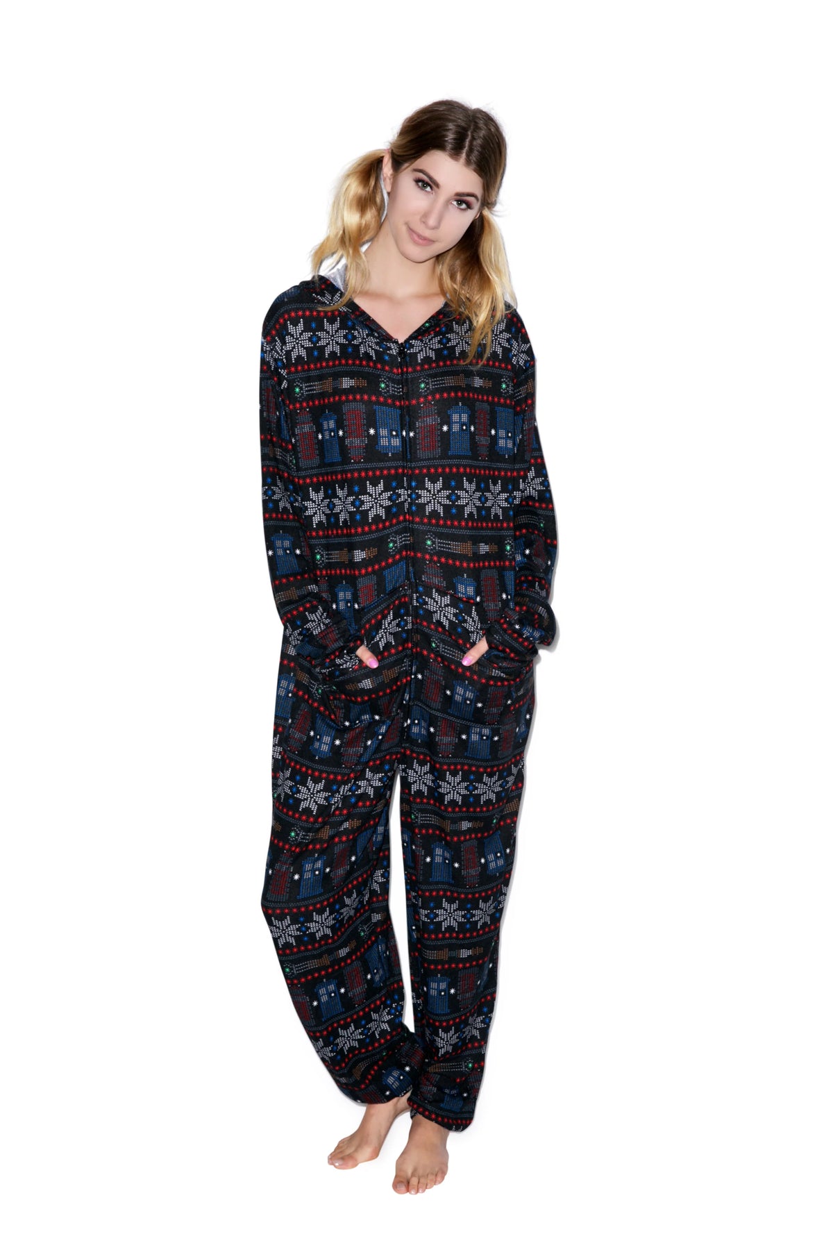 Doctor Who Snow Flake Onsie