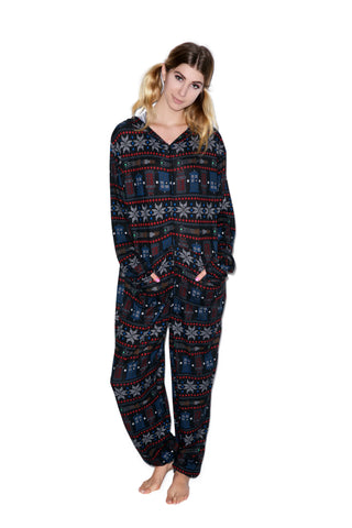 Doctor Who Snow Flake Onsie