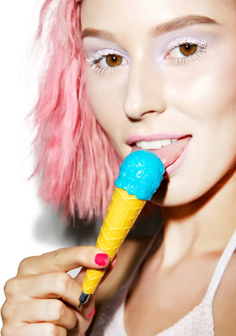 Single Scoop Ice Cream Pen - Pink