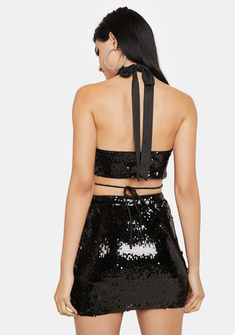 Wicked Dancefloor Diva Sequin Set