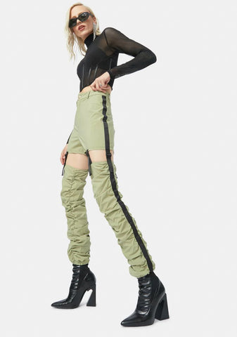 Not So Fast Cutout Pants