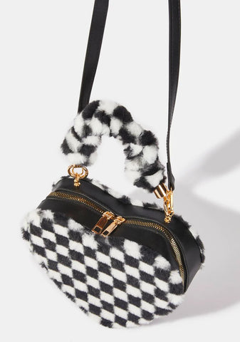 Purely Wild One Fuzzy Handbag
