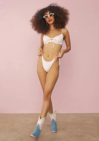 Slice Of Heaven Ruched Bikini Set