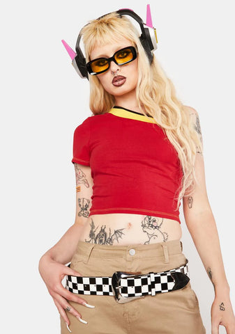 At The Park Checkered Belt