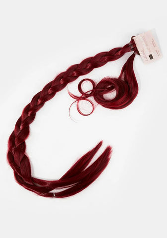 Ruby Red Extra AF 34" Straight Braid
