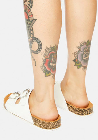 Ivory Finding Adventure Buckle Slides