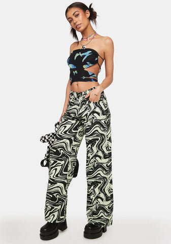 Release Marble Wide Leg Jeans