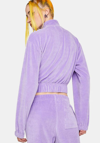 Cyber Princess Velour Jacket