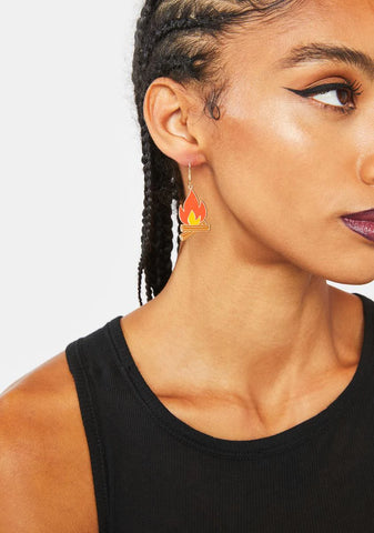 Let's Make S'mores Drop Earrings