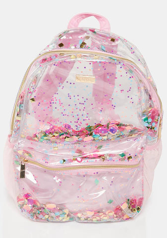 Think Pink Confetti Backpack