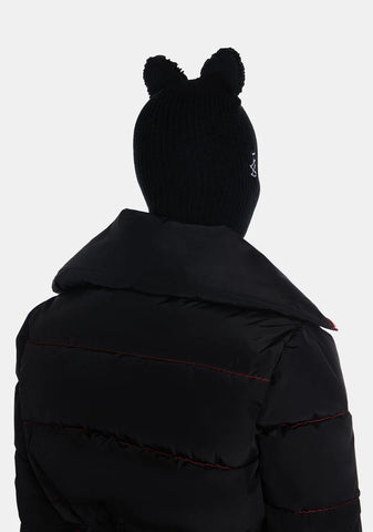Knit Cat Ski Mask