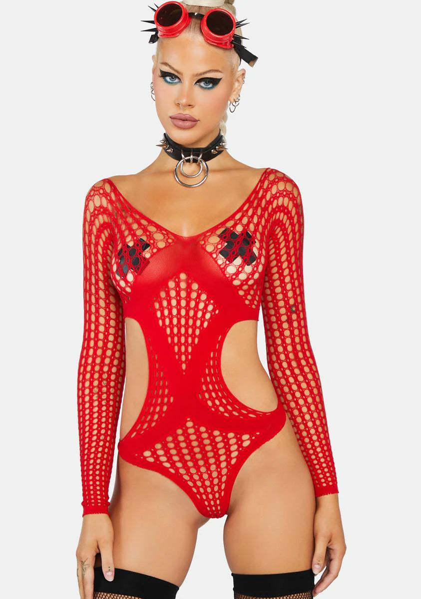 Hot Electric Love Crochet Teddy