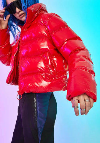 Hellbent Heart Puffer Jacket
