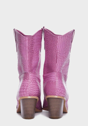 Sweet In The Game Cowboy Boots