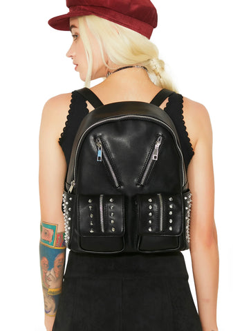 Hades Studded Backpack