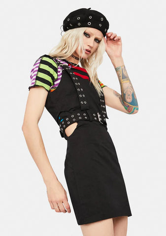 Duration Buckle Mini Dress