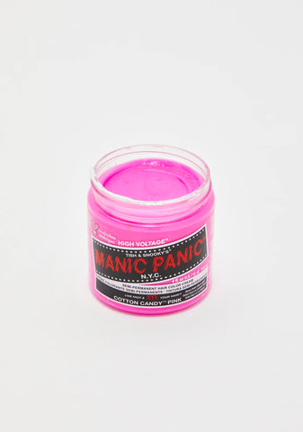 Cotton Candy Classic High Voltage UV Hair Dye