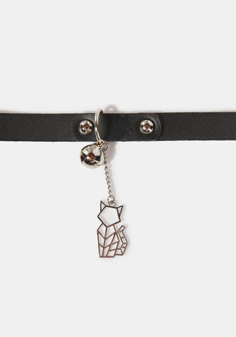 Purrfect Pet Cat Bell Choker