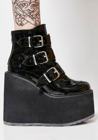 Swing-105 Platform Ankle Boots