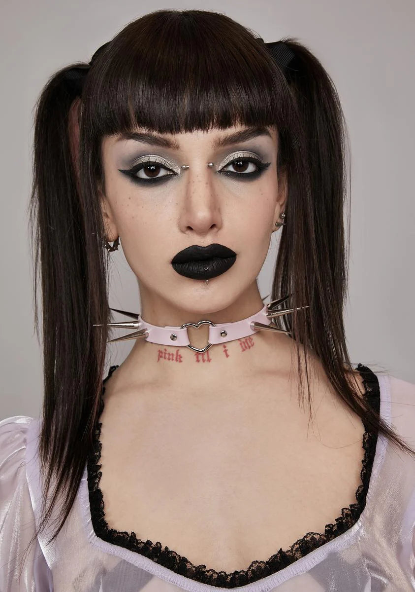 Tortured Love Spiked Choker