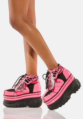 Transformed By The Beat Butterfly Sneakers