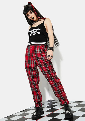 Famous Last Words Intarsia Knit Tank