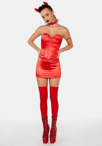 Sinful Means Mini Skirt