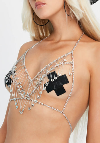 Festie Punk Bra Chain