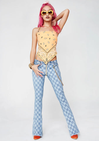 Ain't No Other Bandana Top