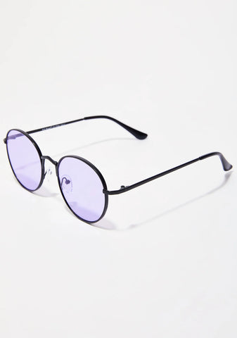 Pay Me Round Sunglasses