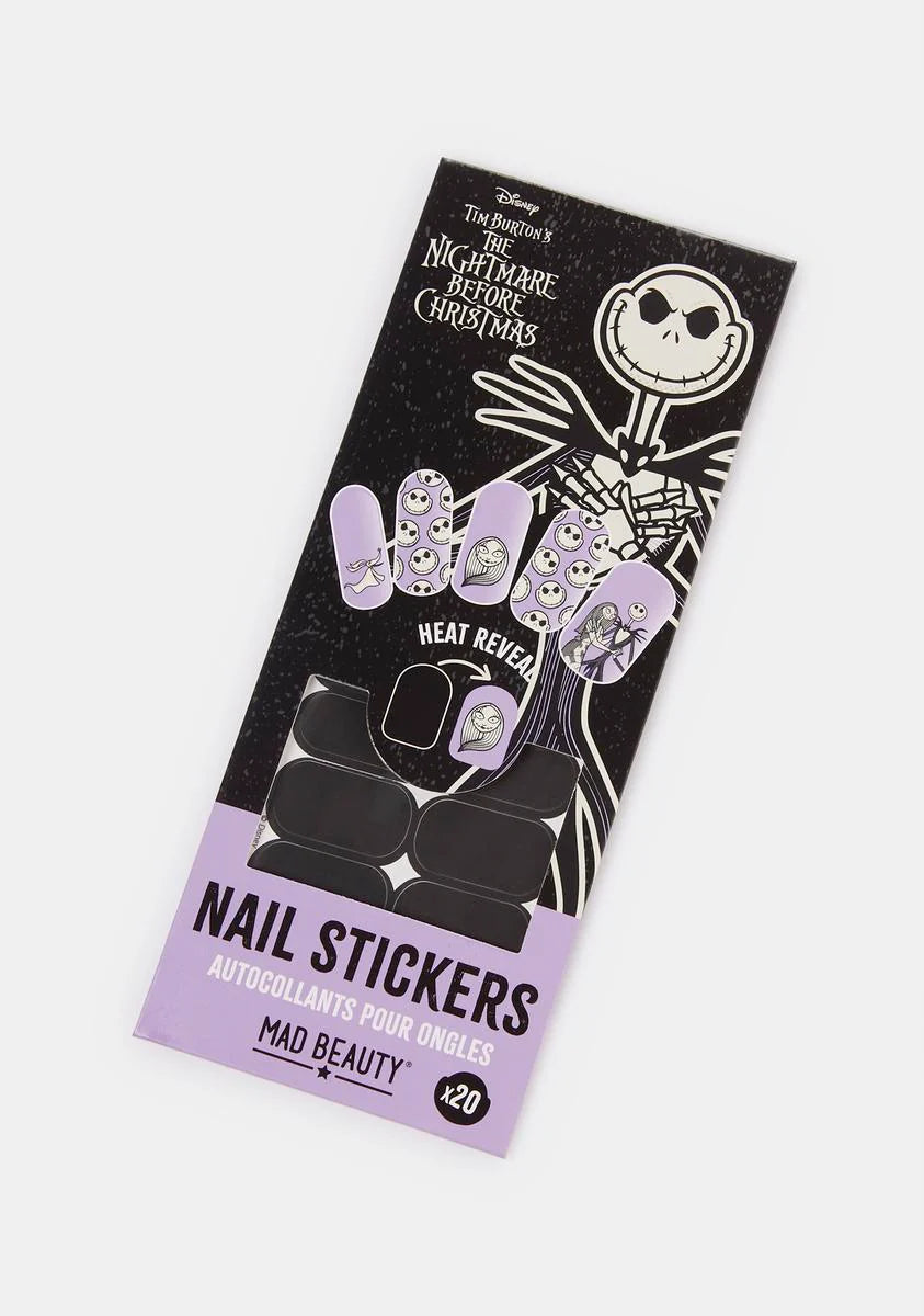 Nightmare Before Christmas Nail Stickers